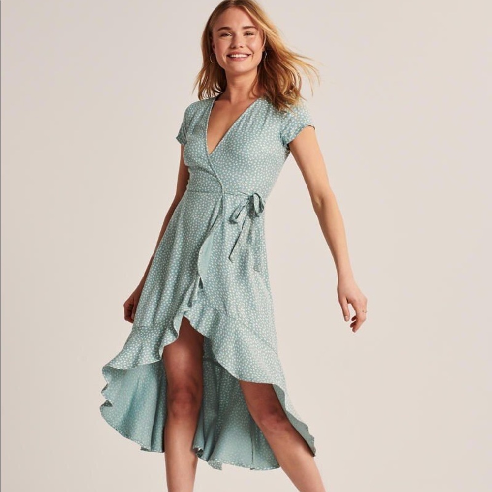 ABERCROMBIE &FITCH WRAP DRESS